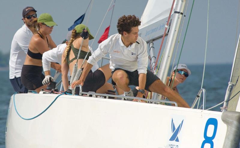 A match race late this season saw tremendous racing - photo © Oakcliff Sailing