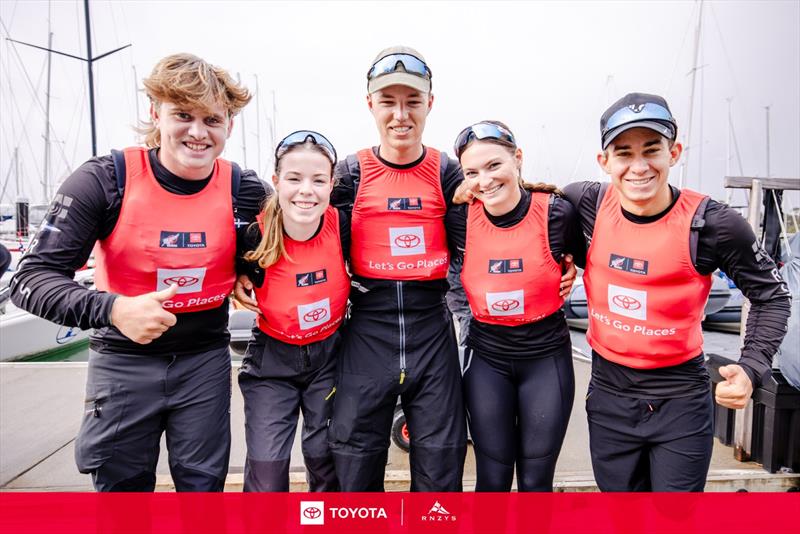 RSYS Team 2 (Helm: James Hayhoe, Main: Ellie Braddon, Trim: Michael King, Bow: James Hopkins, Float: Harriet McLachlan) - photo © Suellen Hurling / Live Sail Die