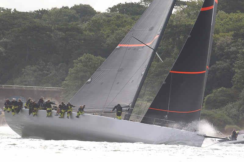 2023 Round the Island Race photo copyright Ingrid Abery / www.ingridabery.com taken at Island Sailing Club, Cowes and featuring the Maxi 72 Class class