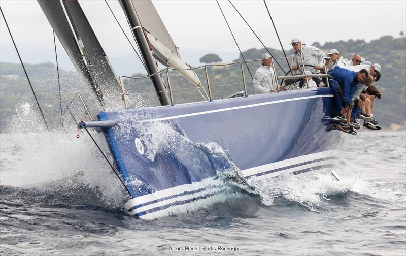 Now optimised for racing offshore, the Balcaen family's former Maxi 72 Balthasar has huge pedigree previously as Alegre, Caol Ila R then as Notorious - photo © IMA / Studio Borlenghi