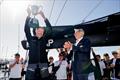 Christian Beck after winning Line Honours in the  2023 Rolex Sydney Hobart Yacht Race © CYCA | Salty Dingo