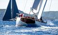 The modern classic Geist chases Maxi B leader Terry Hui's Lyra - Les Voiles de Saint-Tropez © Kurt Arrigo