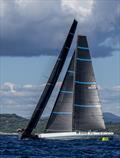 Alessandro Del Bono's Capricorno was third today behind the former Maxi 72s - Les Voiles de Saint-Tropez © Kurt Arrigo