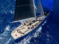 Benoît de Froidmont's Wally 60 Wallyño on the ascent in the Maxi Class racing at the 73rd Loro Piana Giraglia &copy; Loro Piana / Studio Borlenghi