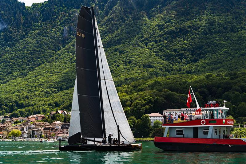 The Bol d'Or Mirabaud is the largest regatta in the world to be raced on closed waters. - photo © Chris Schmid / Spindrift Racing