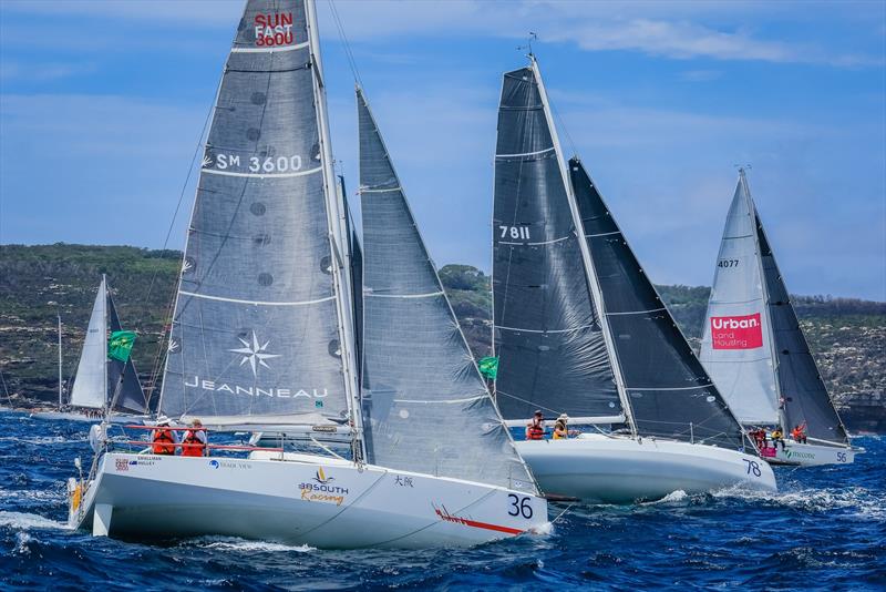  30 Doublehanders contested the 2021 Rolex Sydney Hobart Yacht Race photo copyright Rolex / Andrea Francolini taken at Cruising Yacht Club of Australia and featuring the Maxi class