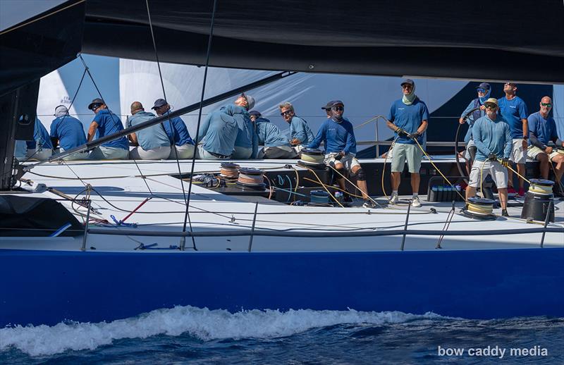 Deep Blue heads for the finish line - photo © Bow Caddy Media