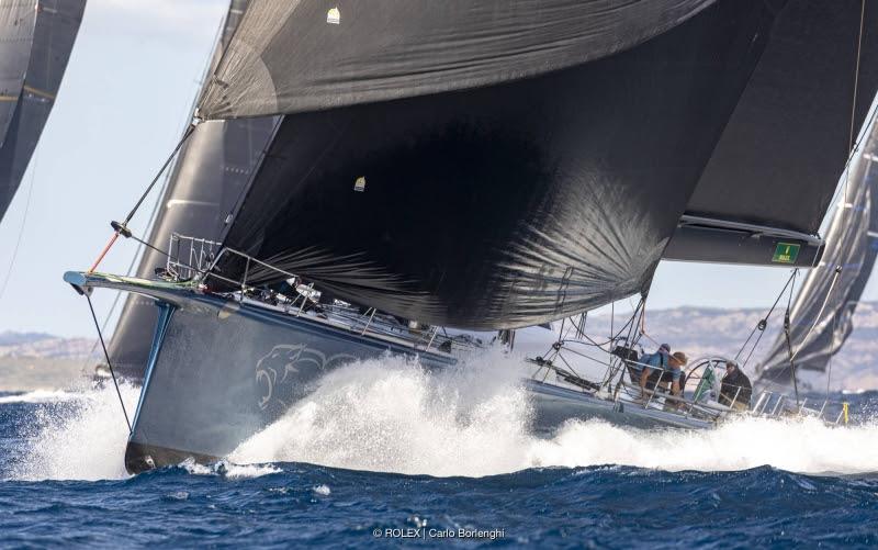 Leopard 3, winner of the inaugural Rolex IMA Maxi 1 World Championship photo copyright ROLEX / Carlo Borlenghi taken at Yacht Club Costa Smeralda and featuring the Maxi class