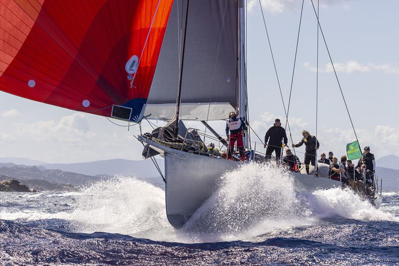 Riccardo De Michele's H20 won here for a sixth time - Rolex IMA Maxi 1 World Championship photo copyright IMA / Studio Borlenghi taken at Yacht Club Costa Smeralda and featuring the Maxi class