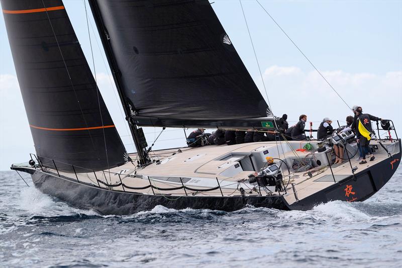 Luigi Sala's Vismara 62 still leads Maxi C - Les Voiles de Saint-Tropez photo copyright Gilles Martin-Raget / www.martin-raget.com taken at Société Nautique de Saint-Tropez and featuring the Maxi class