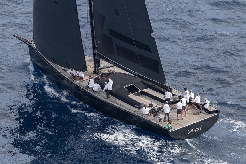 It was a two bullet day for Luciano Gandini, Paul Cayard and crew aboard Twin Soul B - Les Voiles de Saint-Tropez 2025 Day 4 - photo © Gilles Martin-Raget / www.martin-raget.com