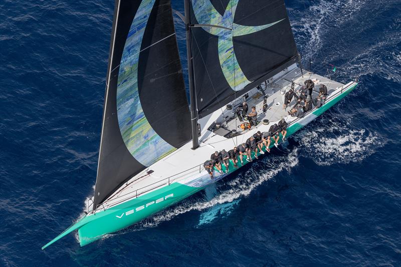 Jim Swartz's Vesper won today's coastal course in the Maxi Grand Prix class - Les Voiles de Saint-Tropez 2025 Day 4 - photo © Gilles Martin-Raget / www.martin-raget.com