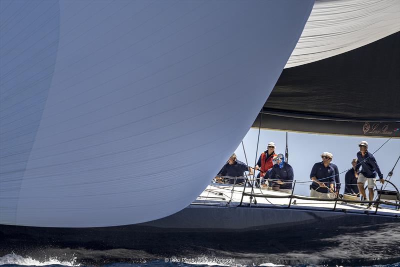 73rd Loro Piana Giraglia Maxi Windward Leeward Course on the Opening Day - photo © Loro Piana / Studio Borlenghi