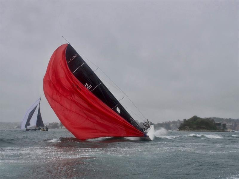 Ginger laid over Act 5 heavy air - photo © Tilly Lock Media