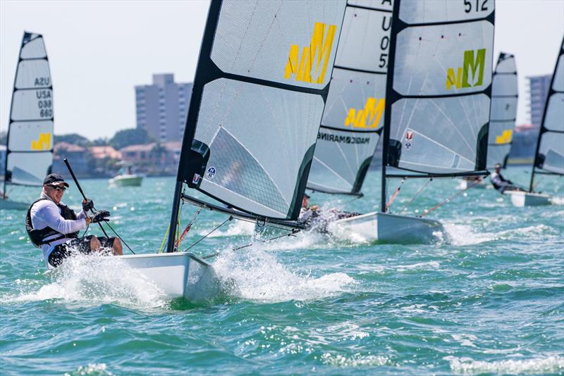 Jeff Solum - Fourth Place - 2019 Melges 14 Midwinter Championship - photo © Hannah Noll