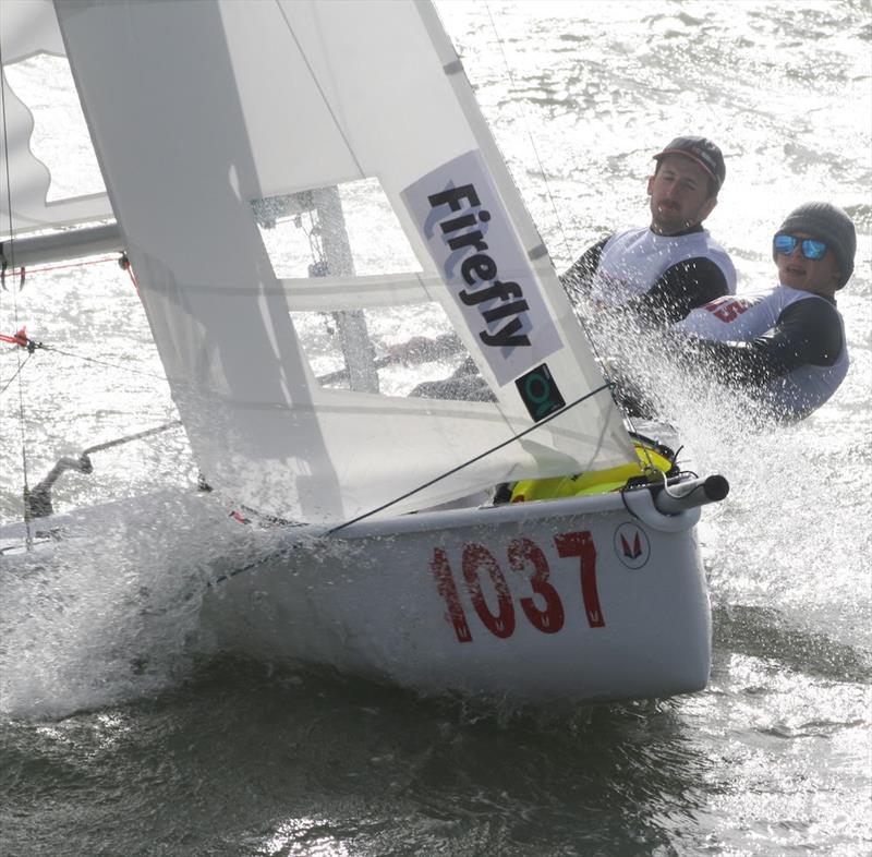 64th Endeavour Trophy - Ollie Meadowcroft & Sam Webb (Firefly) first race winner - photo © Sue Pelling