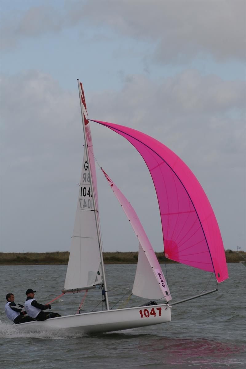 64th Endeavour Trophy - Matt Burge & Christian Birrell (Osprey) flying downwind - photo © Sue Pelling