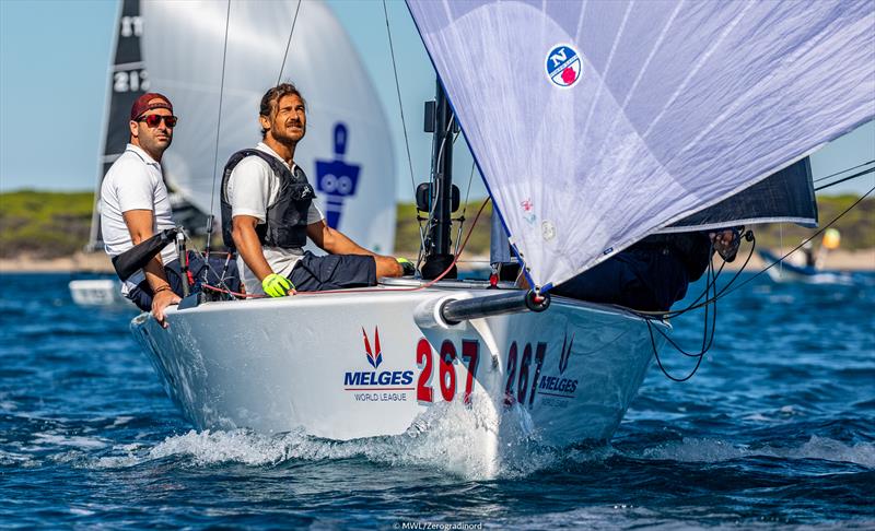 Melges 20 World Championship at Cala Galera, Greece day 2 photo copyright MWL / Zerogradinord taken at  and featuring the Melges 20 class