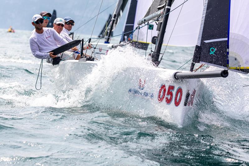 Melges World League Garda Lake Rally day 3 photo copyright MWL / Zerogradinord taken at Fraglia Vela Malcesine and featuring the Melges 20 class