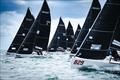 Melges 24 – perfect Biscayne Bay racing conditions - Bacardi Winter Series Event 2 © Hannah Lee Noll