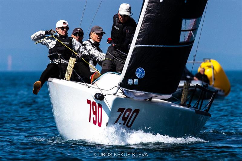 Lenny EST790 of Tõnu Tõniste - Marina Portoroz Melges 24 Regatta 2023 - photo © Uros Kekus Kleva