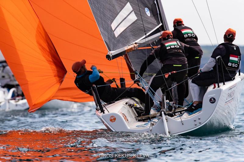 Chinook HUN850 of Akos Csolto - Marina Portoroz Melges 24 Regatta 2023 - photo © Uros Kekus Kleva