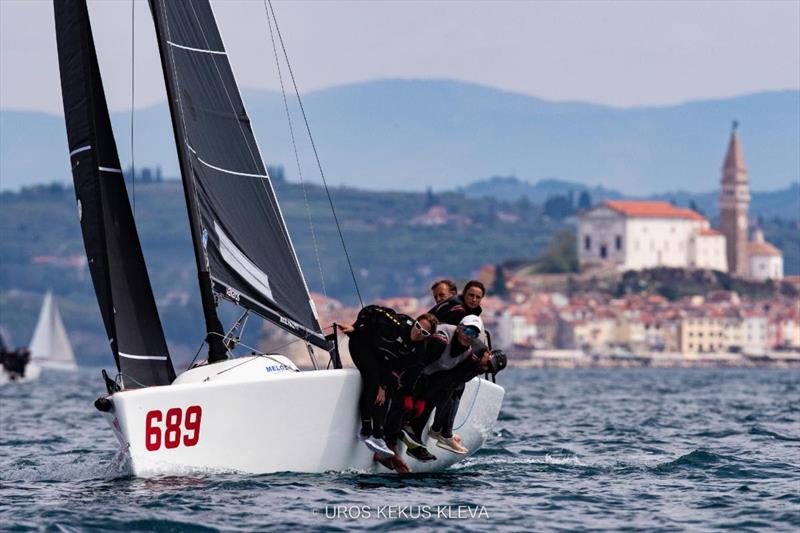 Michele Paoletti's Strambapapa ITA689 - Marina Portoroz Melges 24 Regatta 2023 - photo © Uros Kekus Kleva