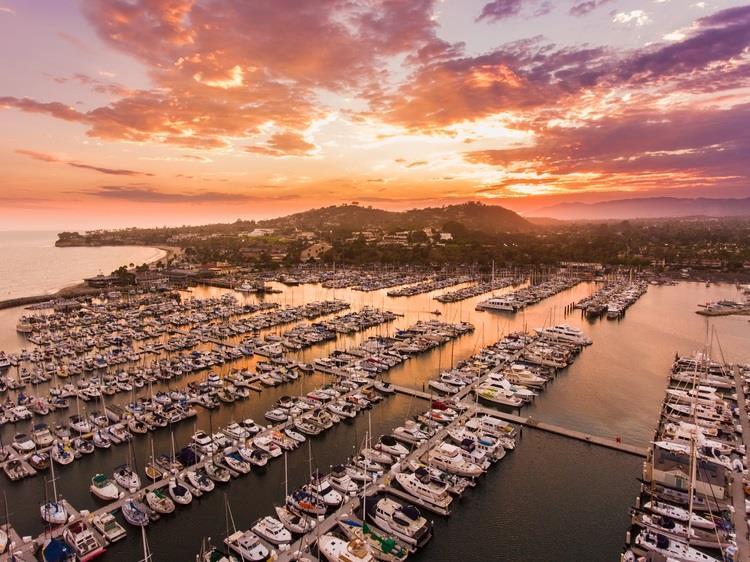 SBYC overlooks the Pacific Ocean and in close proximity to Santa Barbara harbor photo copyright U.S. Melges 24 Class Association taken at  and featuring the Melges 24 class