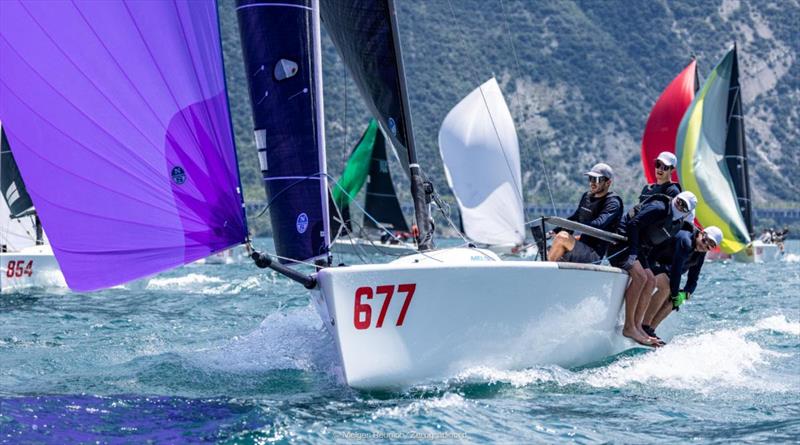 White Room (GER) of Michael Tarabochia - Melges 24 European Sailing Series 2024 - Riva del Garda, Italy photo copyright IM24CA / Zerogradinord taken at Fraglia Vela Riva and featuring the Melges 24 class