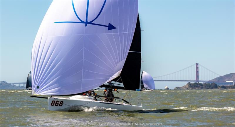 Don Wilson's CONVEXITY USA868 - 2024 Diversified Melges 24 Worlds 2024 San Francisco photo copyright IM24CA | Zerogradinord taken at San Francisco Yacht Club and featuring the Melges 24 class