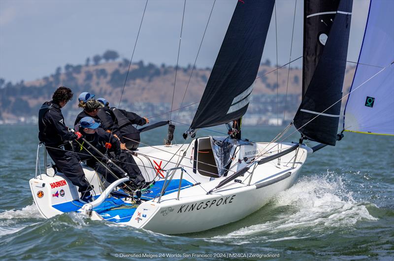 Bora Gulari's Kingspoke finishes 2nd in the 2024 Diversified Melges 24 Worlds 2024 San Francisco photo copyright IM24CA | Zerogradinord taken at San Francisco Yacht Club and featuring the Melges 24 class