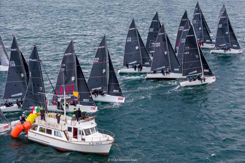 Melges 24 European Sailing Series 2024 in Trieste photo copyright Giovanni Tesei taken at  and featuring the Melges 24 class