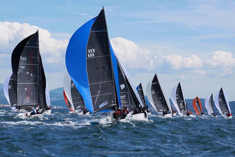 Melges 24 European Sailing Series 2024 event in Trieste - photo © Alberto Lucchi