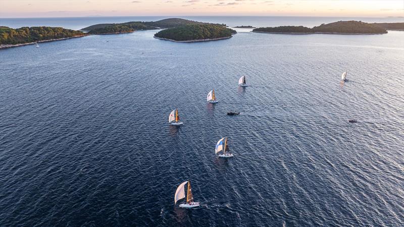 Postcard-Perfect Scenery from Hvar - 2024 CRO Melges 24 Cup Hvar - photo © Hrvoje Duvancic / regate.com.hr