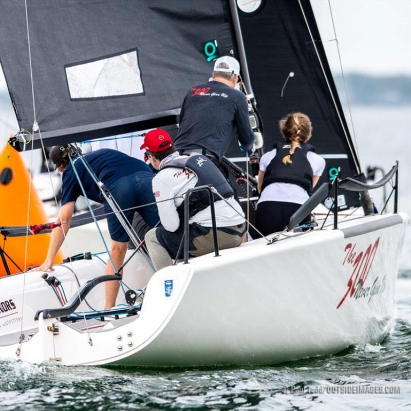 Going for three. Steve Boho's The 300 will be looking to add a third consecutive Melges 24 Midwinter Championship title to his resume photo copyright Paul Todd / OUTSIDEIMAGES.COM taken at St. Petersburg Yacht Club, Florida and featuring the Melges 24 class