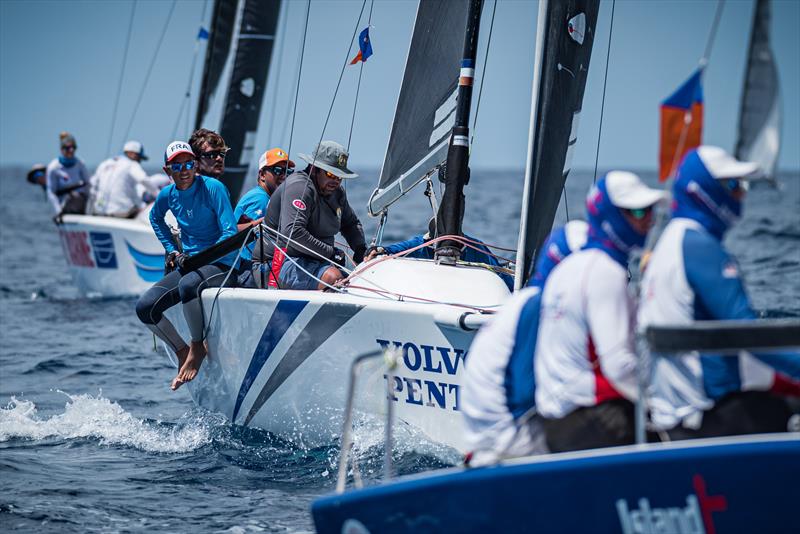 The Melges 24 class had incredibly close competition with final winners determined on the last race of the 2025 St. Maarten Heineken Regatta - photo © Laurens Morel / www.saltycolours.com