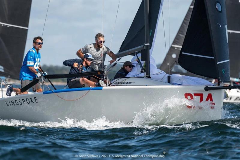 MAVI (USA874) by Bora Gulari - Melges 24 U.S. National Championship 2025 - Pensacola, FL, USA photo copyright Anna Suslova taken at Pensacola Yacht Club and featuring the Melges 24 class