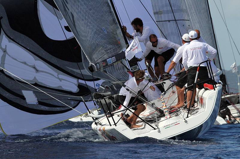 2013 Melges 32 World Championship day 4 photo copyright JOY / IM32CA taken at Yacht Club Porto Rotondo and featuring the Melges 32 class