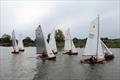 Close after the start - Merlin Rocket DeMay and Thames Series at Hampton © Emma Bunner