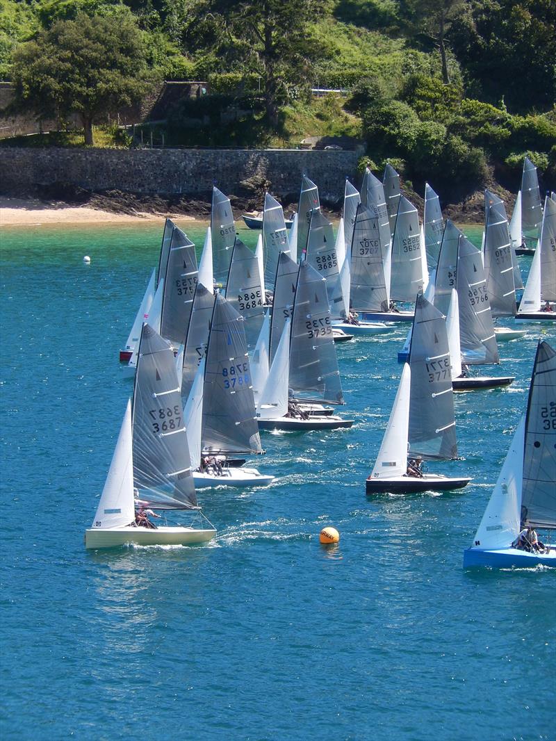 Sharps Doom Bar Salcombe Merlin Week day 4 photo copyright Malcolm Mackley taken at Salcombe Yacht Club and featuring the Merlin Rocket class