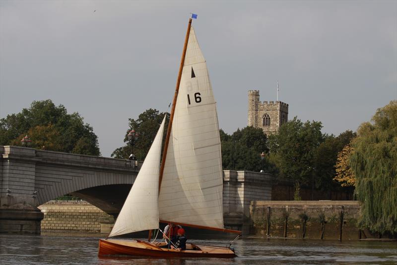 70 years plus young, Jack Holt's amazing multi-championship winning Gently could, after a superb 'hog to masthead' restoration, have ended up in a Museum somewhere. Instead the boat still graces the race course - photo © Ranelagh SC