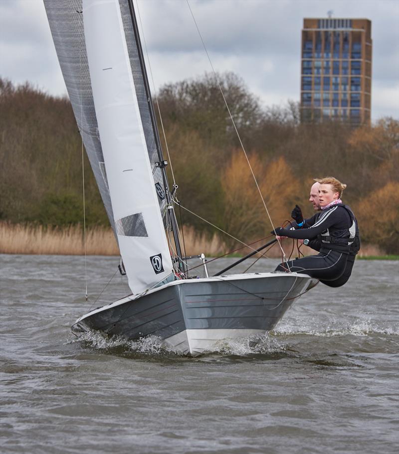 Craftinsure Merlin Rocket Silver Tiller at Wembley photo copyright Rob O'Neill taken at Wembley Sailing Club and featuring the Merlin Rocket class