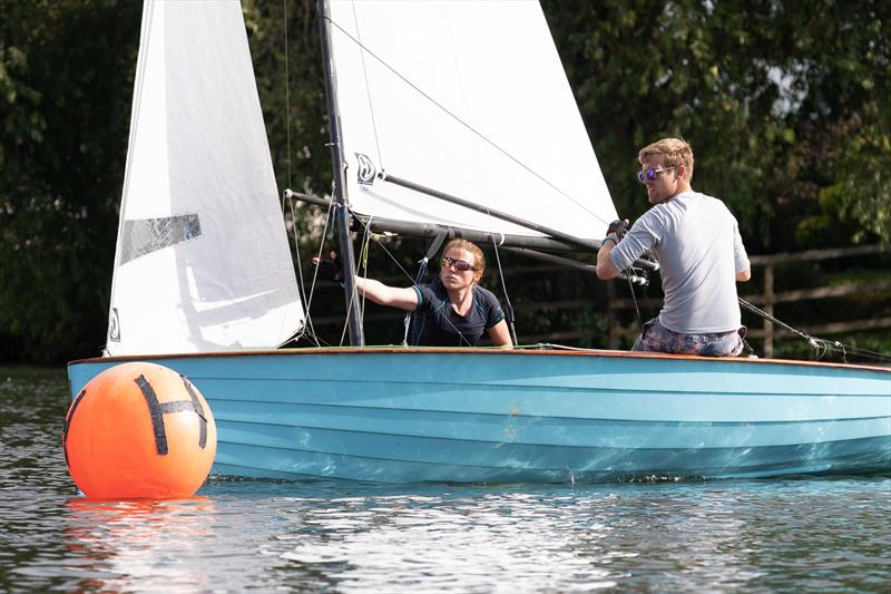 Chris and Pippa Kilsby winners of the Merlin Rockets De May at Upper Thames Sailing Club - photo © Tony Ketley