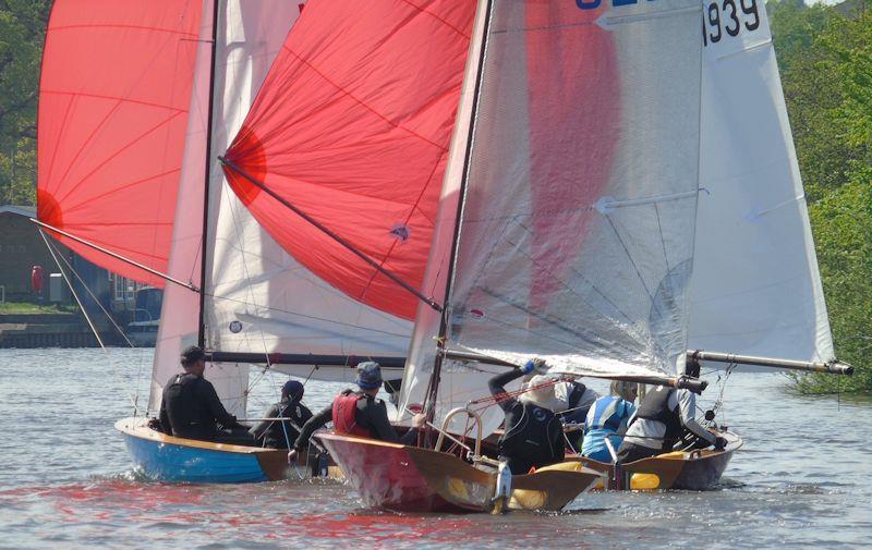 Craftinsure Merlin Rocket De May Vintage Series at Minima photo copyright Robin Broomfield taken at Minima Yacht Club and featuring the Merlin Rocket class