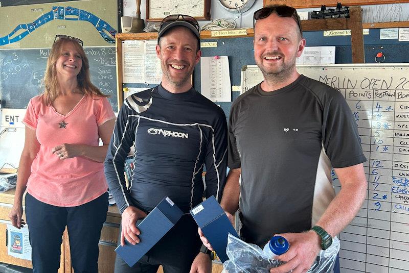 Joe McLaughlin and Sean Roberts take second in the Merlin Rocket Thames Series event at Hampton photo copyright Livvy Bell taken at Hampton Sailing Club and featuring the Merlin Rocket class