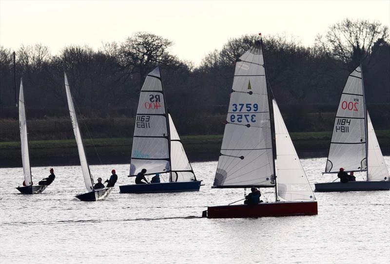 Bartley Beast 2023/24 Week 3 photo copyright Alan Bowler taken at Bartley Sailing Club and featuring the Merlin Rocket class