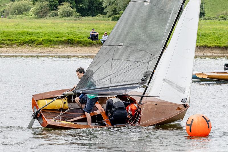 Alex Jackson and Anna Blake, winners overall - Merlin Rocket River Championships photo copyright Tony Ketley taken at Upper Thames Sailing Club and featuring the Merlin Rocket class