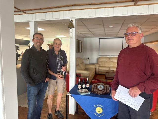 Peter and Tim Male win the Classic Division at the Banbury Merlin Open photo copyright Stuart Jenkins taken at Banbury Sailing Club and featuring the Merlin Rocket class