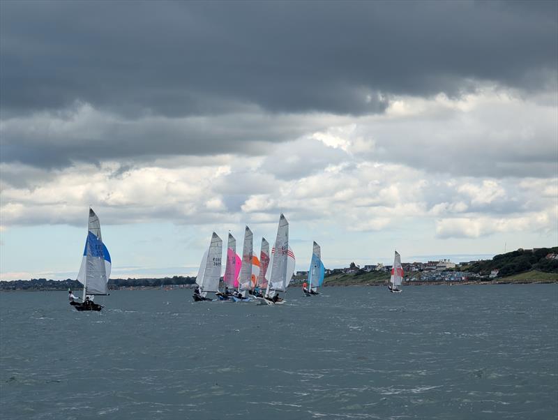 Light winds and tight reaches during the Merlin Rocket Craftinsure Silver Tiller and Allen SE Series event at Whitstable YC photo copyright Neil Reynolds taken at Whitstable Yacht Club and featuring the Merlin Rocket class