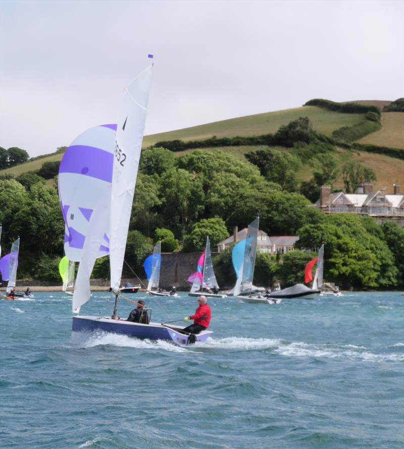 Salcombe Gin Merlin Week 2024 Day 4 Afternoon Race photo copyright Malcolm Mackley taken at Salcombe Yacht Club and featuring the Merlin Rocket class